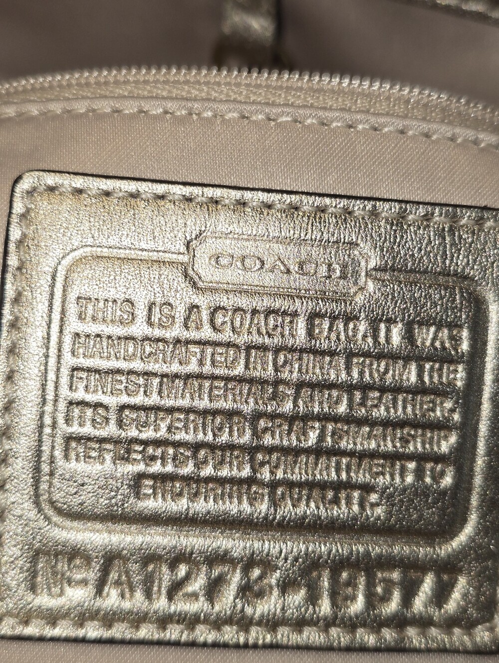Coach Rare Audrey Tote NWT - Picture 5 of 8